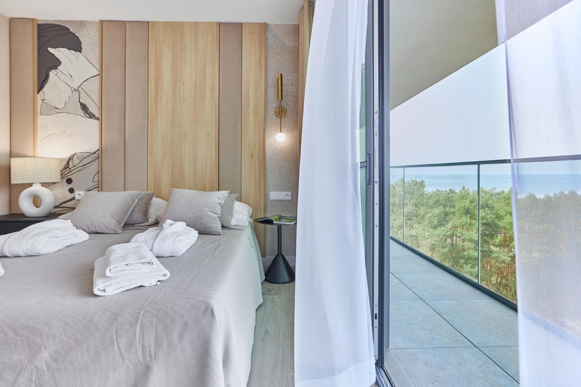Wave Beachfront Family Apartment Мендзыздрое Экстерьер фото
